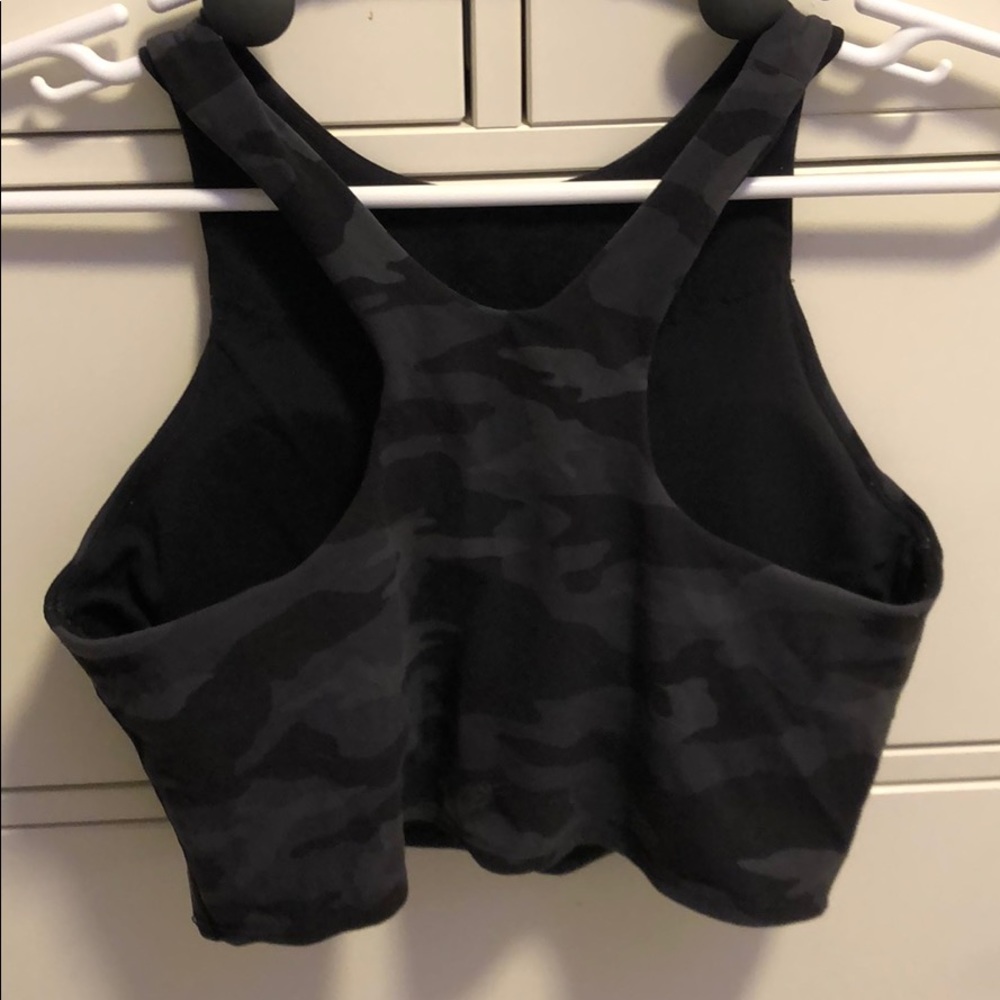 Athleta Black Camo Tank Top - Picture 2 of 4